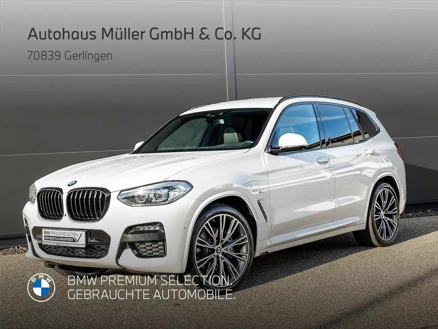 BMW X3 xDrive30i Aut M Sportpaket 360° LiveCockpitPro Blanc - 1
