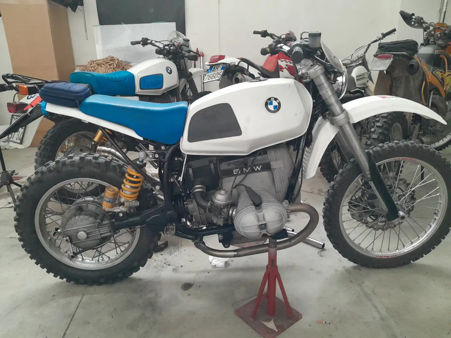 BMW R 80 R custom Alb - 2