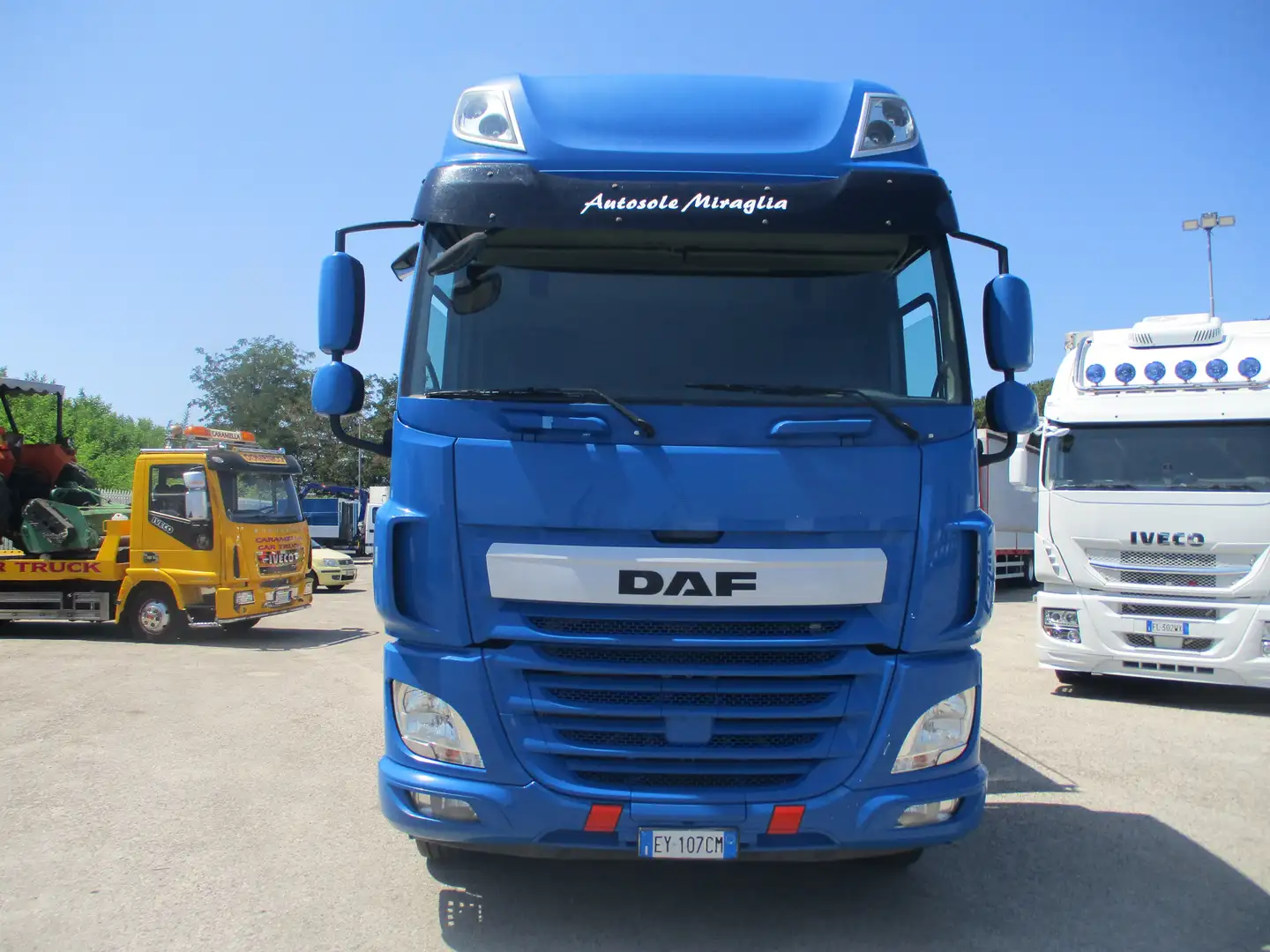 DAF CF 460 E6 4 ASSI CISTERNA 2017 TRASP LATTE 31500L Blu/Azzurro - 2