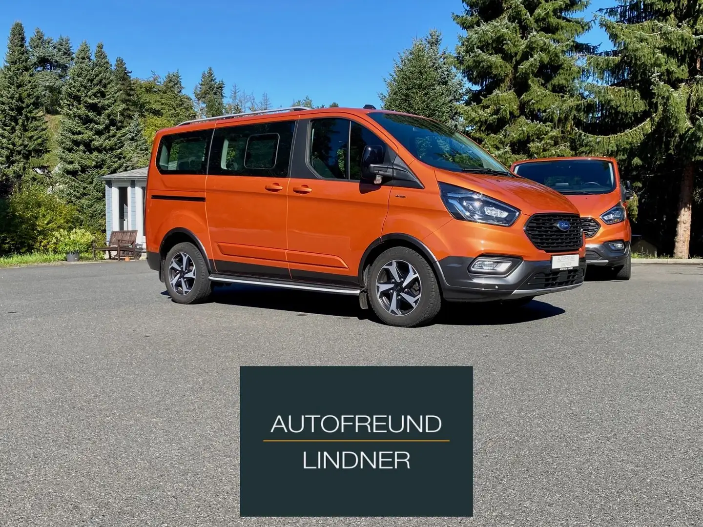 Ford Tourneo Custom Active L1 8-Sitzer AHK Xenon Orange - 1