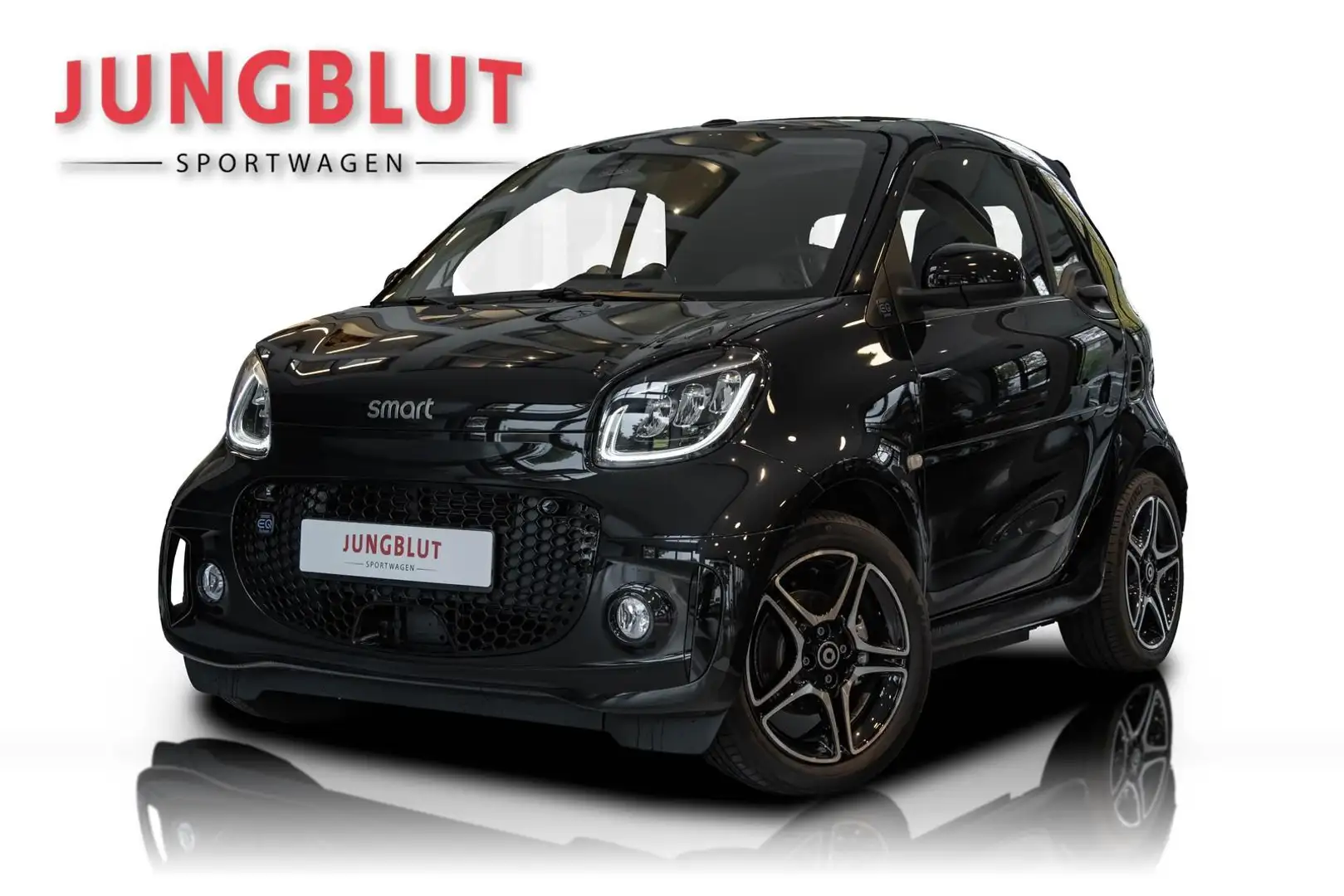smart forTwo EQ cabrio + PRIME EXCLUSIVE Schwarz - 1