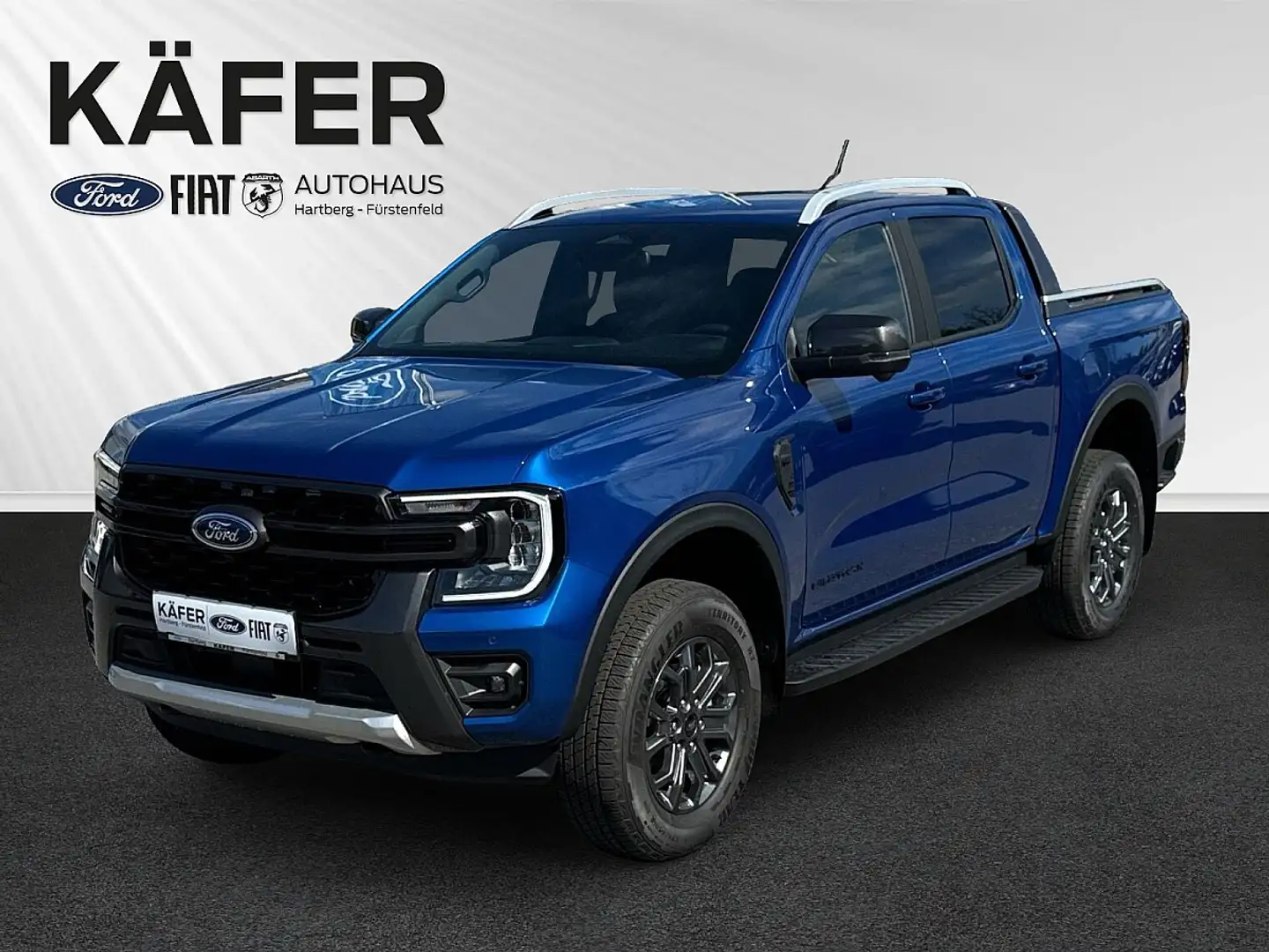 Ford Ranger Ranger Doppelkabine Wildtrak e-4WD 3,0 V6 EcoBl... Blau - 1