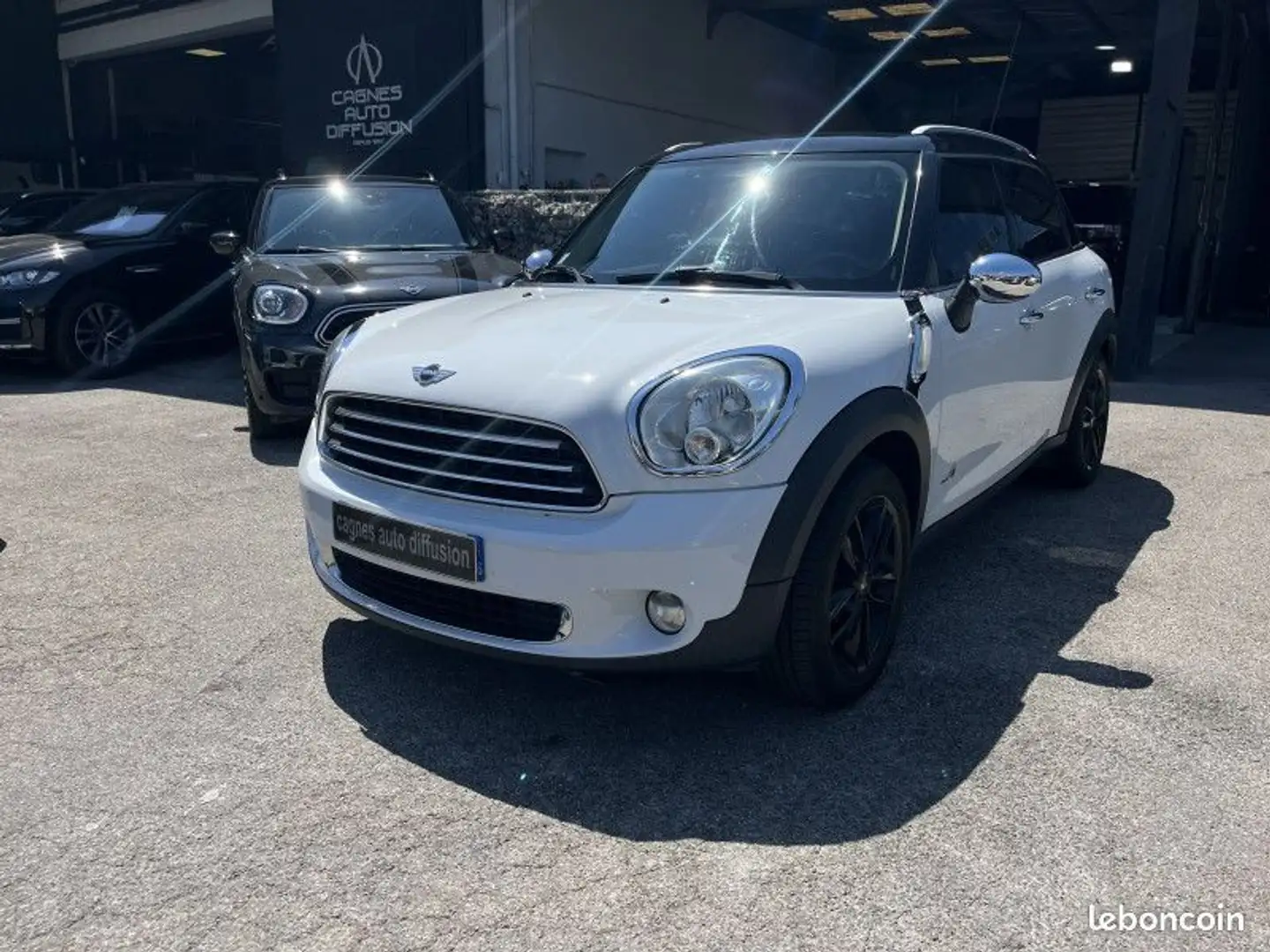 MINI Cooper Countryman COOPER D 112CH PACK CHILI ALL4 Blanc - 1