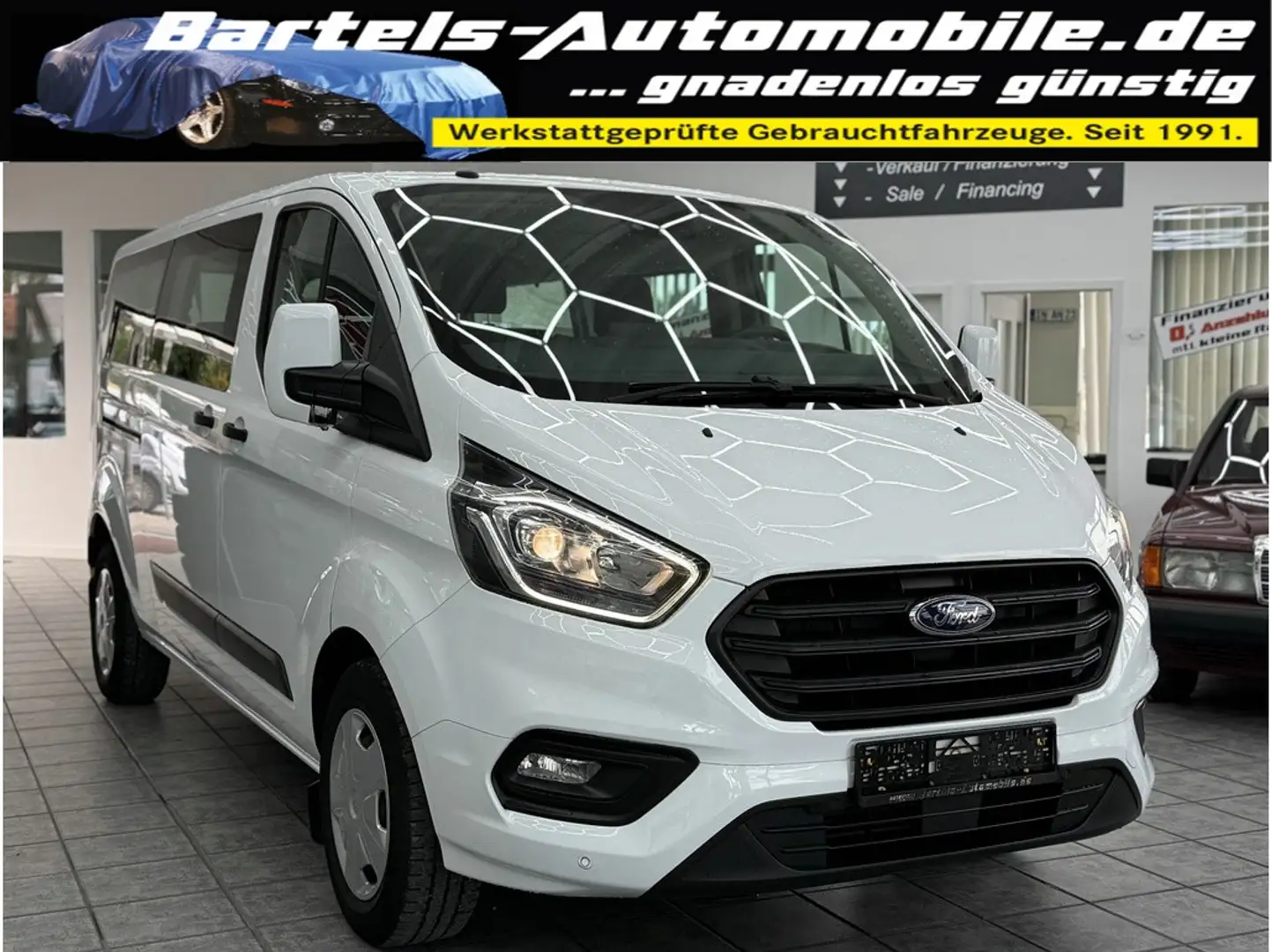 Ford Transit Custom 320 L2 Trend, 9-Sitzer, Kamera Alb - 1