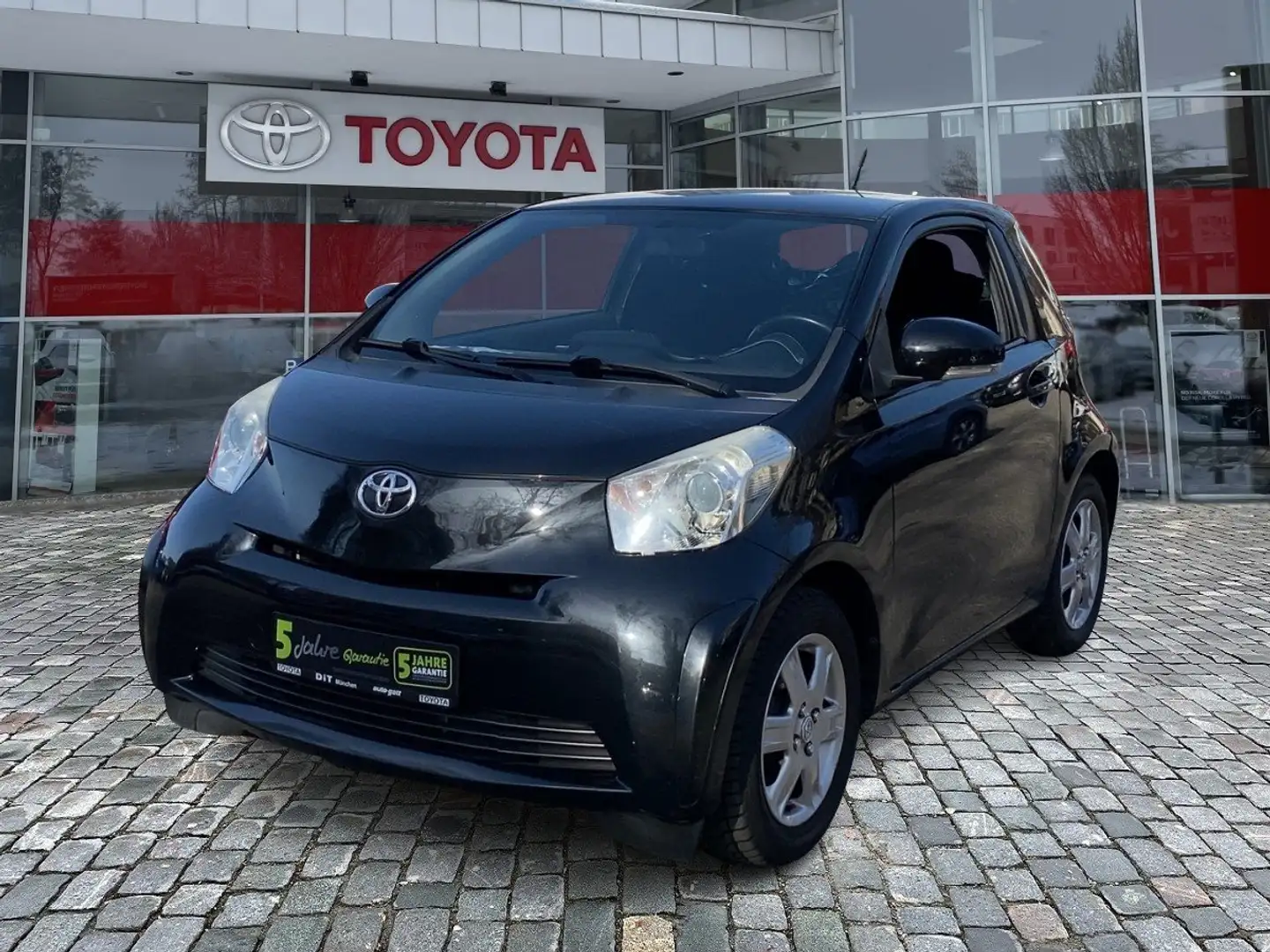 Toyota iQ 1.0 zuverlässiger Kleinstwagen*Top Stadtauto Schwarz - 1