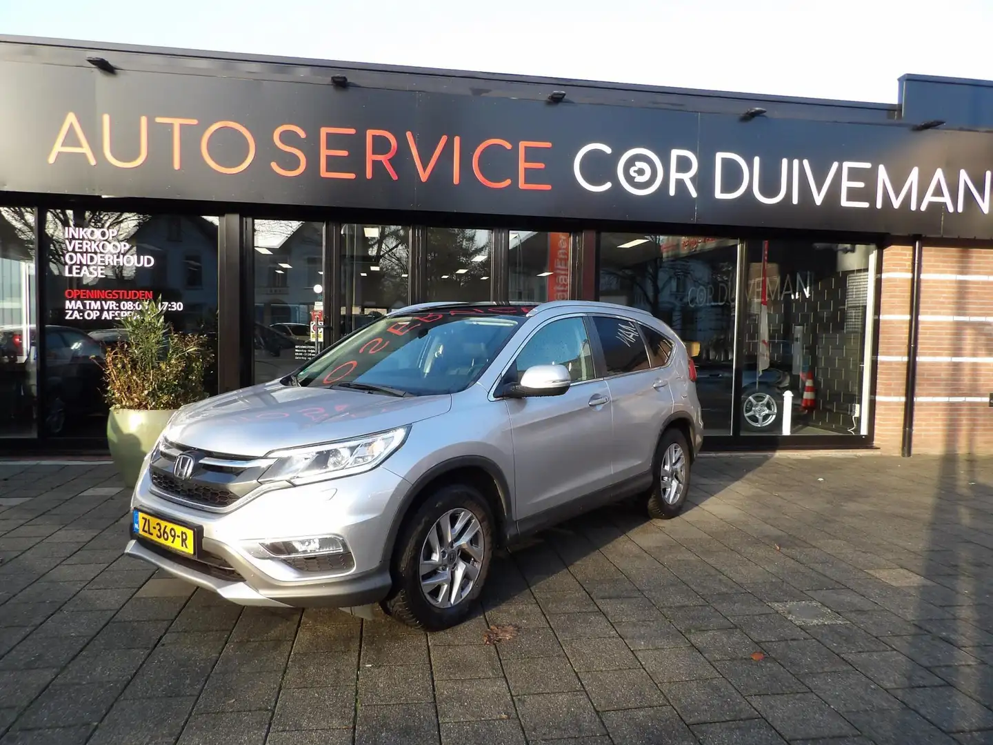 Honda CR-V 2.0 4WD Executive/LEER /AUTOMAAT /PANORAMADAK//OND Grijs - 2