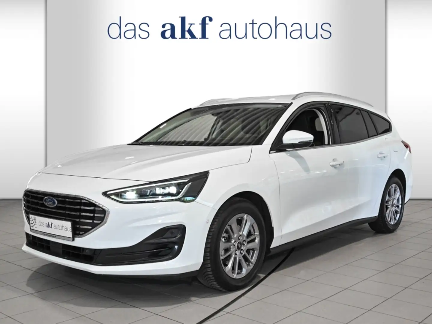 Ford Focus Turnier 1.5 TDCi EcoBlue Titanium X Aut.-Sync 3 mi Blanc - 1