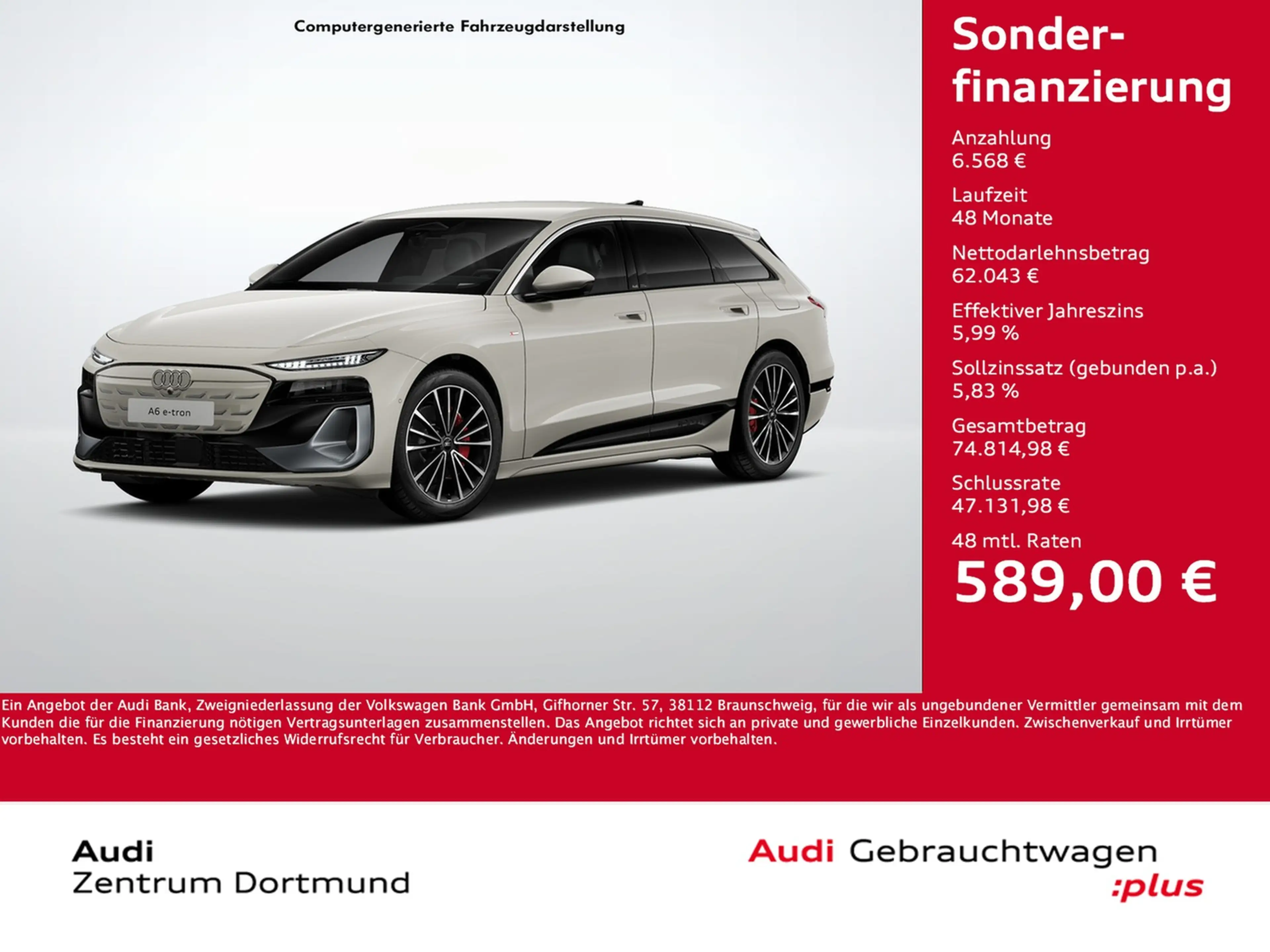 Audi A6 e-tron Avant quattro S LINE AHK 360°CAM LM20 — photo 2