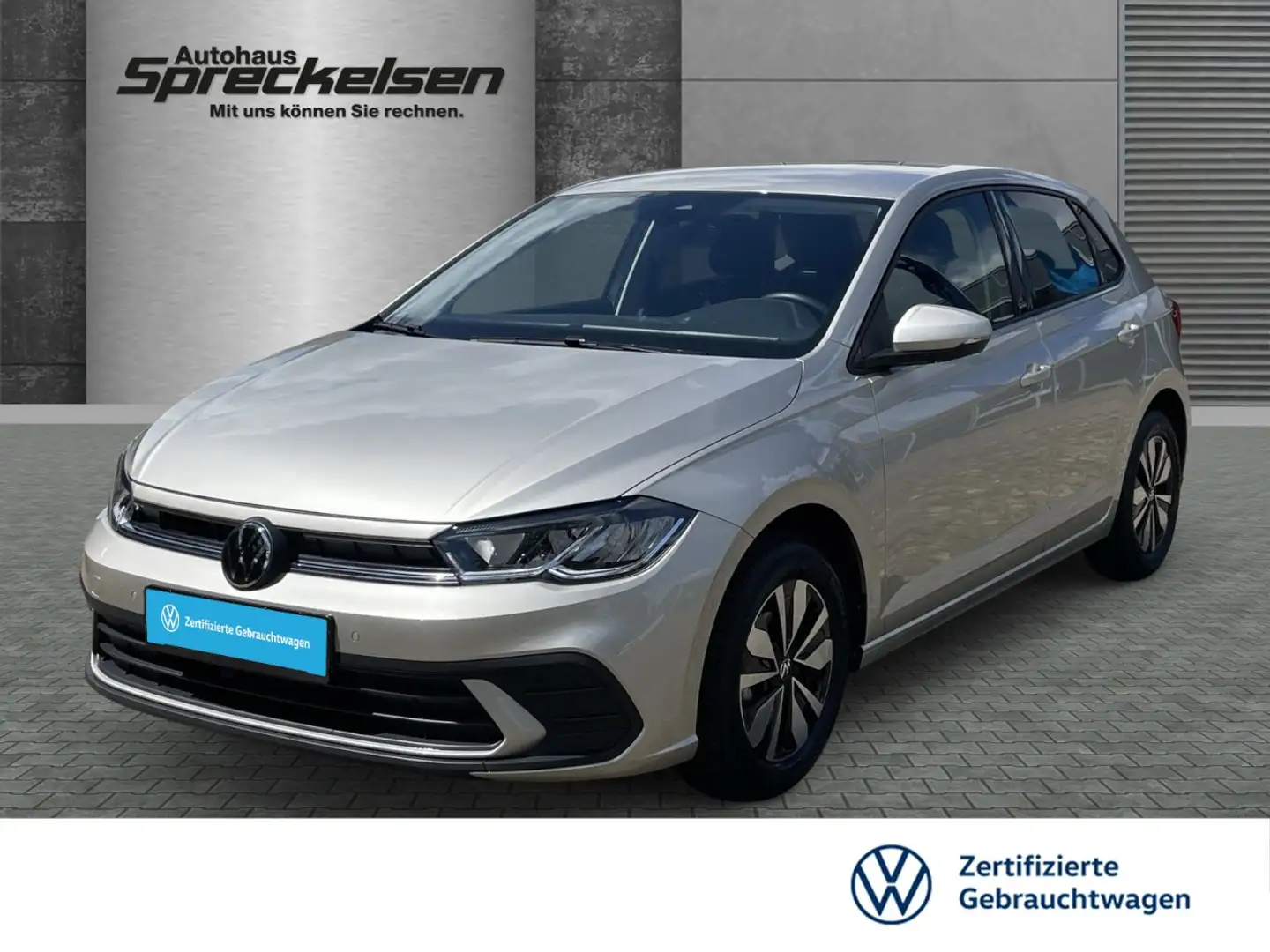 Volkswagen Polo 1.0 TSI++Move++Klimaautomatik++Light Assist++ Silber - 1