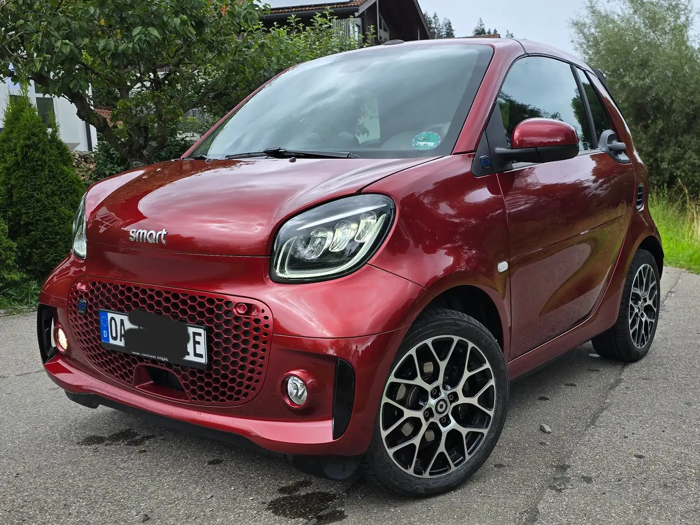 smart forTwo smart fortwo cabrio EQ prime Roşu - 2
