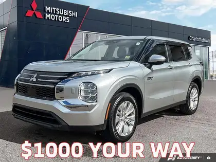 Silver 2026 Mitsubishi Outlander Hybrid Plug-in SUV / Crossover All-Wheel Drive 1-Speed Automatic