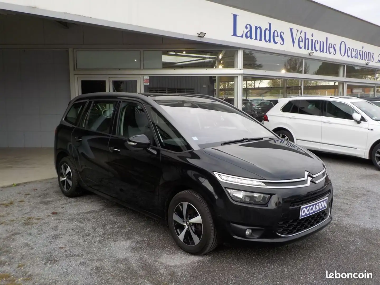 Citroen C4 Picasso grand ii 1.6 hdi 115 intensive bv6 Noir - 1