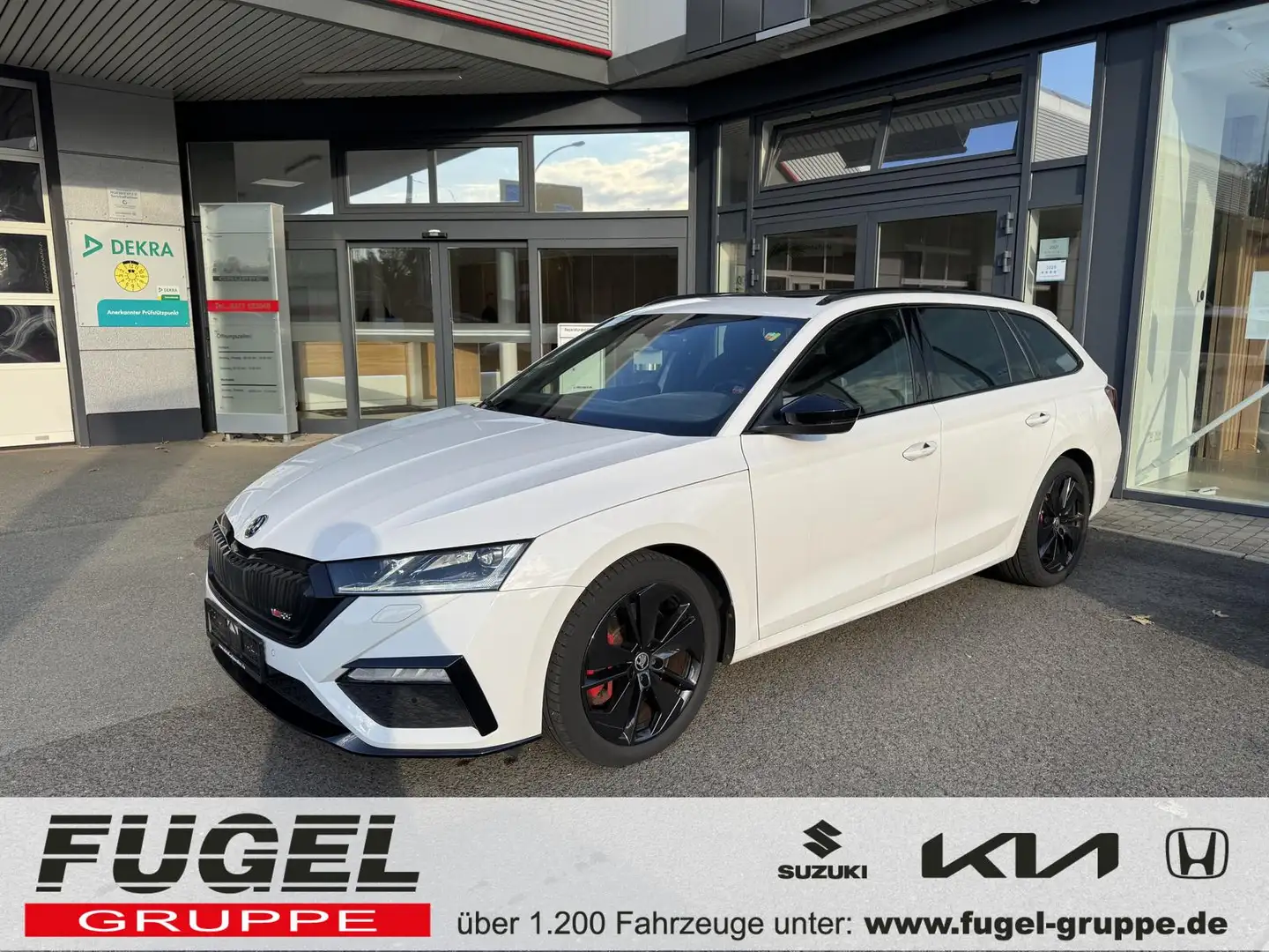 Skoda Octavia Combi 2.0 TSI DSG RS Pano|Standheiz.|Canton|Headup Blanc - 1