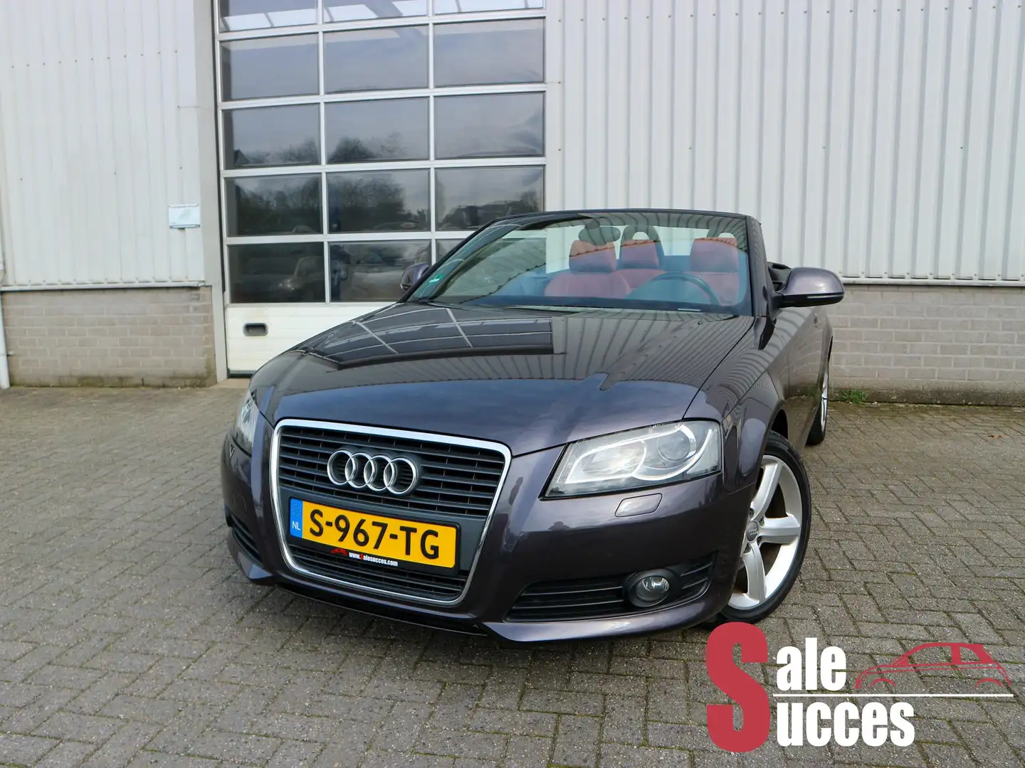 Audi A3 Cabrio 1.8 TFSI Attraction Full option! Violet - 1