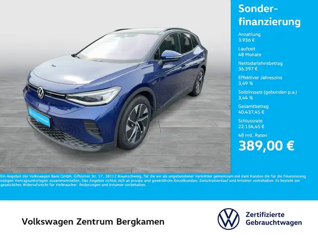2025 Volkswagen Id.4 in Blue for sale