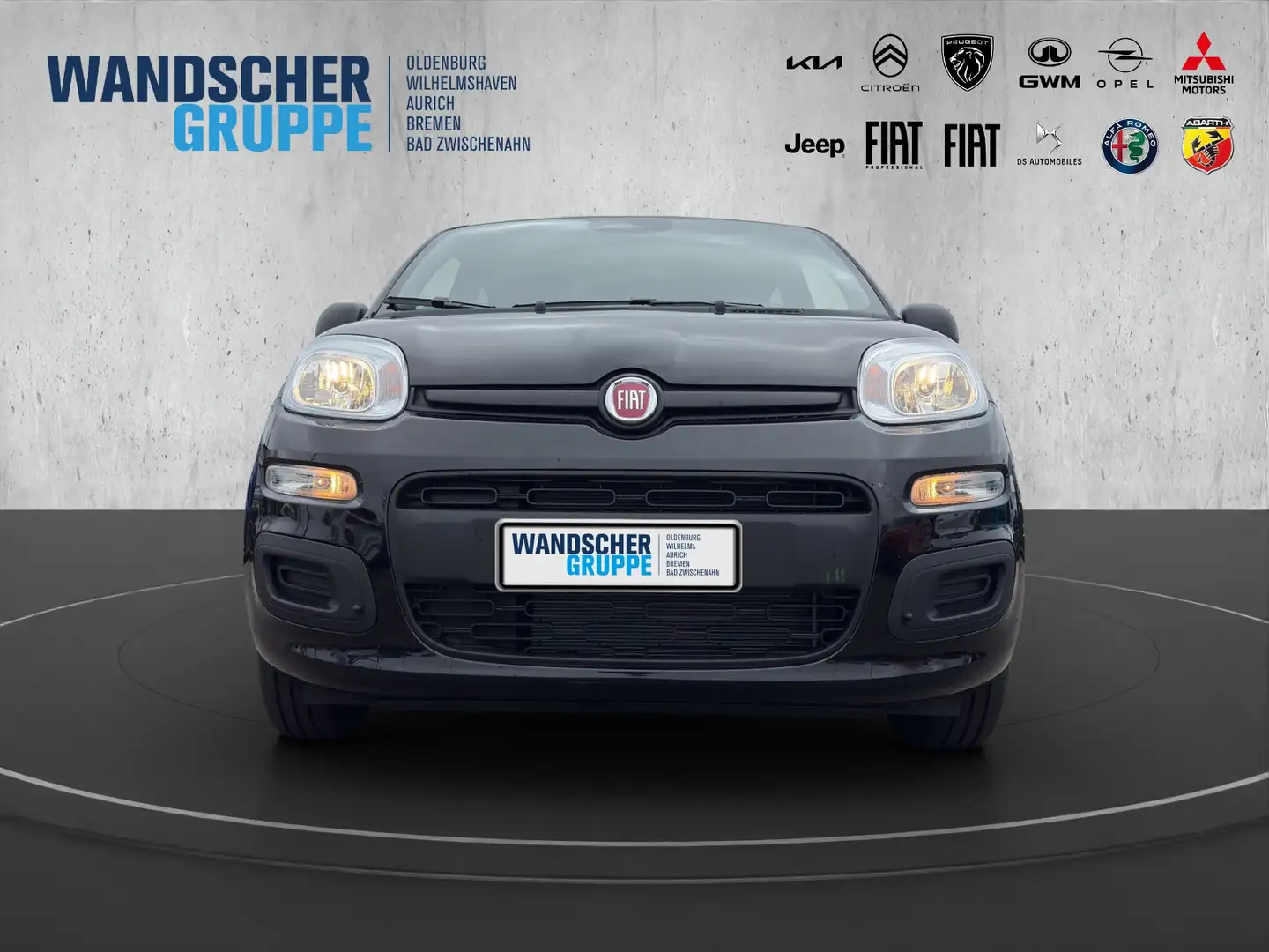 Fiat Panda MY25- Hybrid 1.0 PDC KLIMA ZV Schwarz - 2