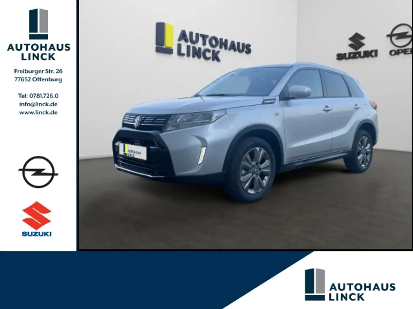 Suzuki Vitara NEW 1.4 Comfort HYBRID LED Licht Silber - 1