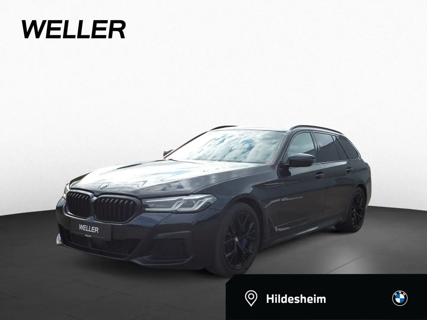 BMW 540 d xDr.Touring M Sport Pano Ad.LED St+Go H/K PDC Noir - 1