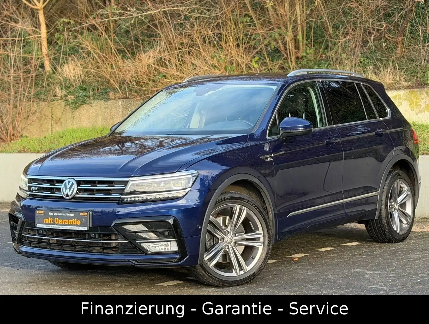 Volkswagen Tiguan 2.0 TDI Highline 4M/R-LINE/VOLL/MATRIX/AH Blau - 1