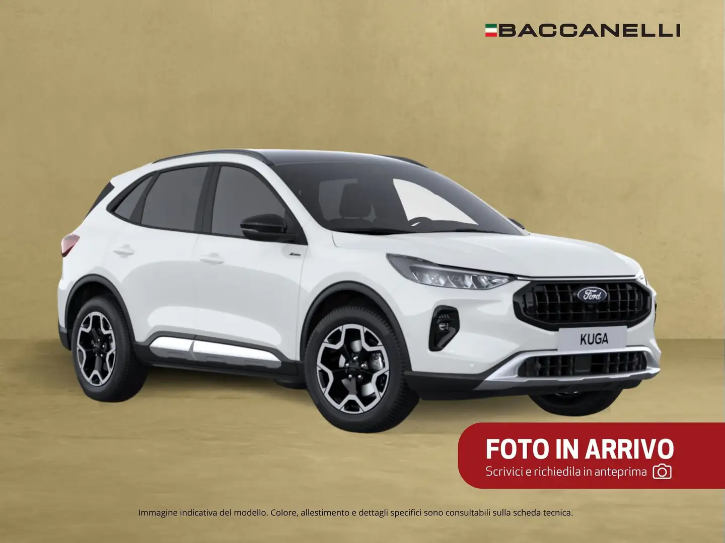 Ford Kuga 2.5 Full Hybrid 180 CV CVT 2WD ST-Line Bianco - 1