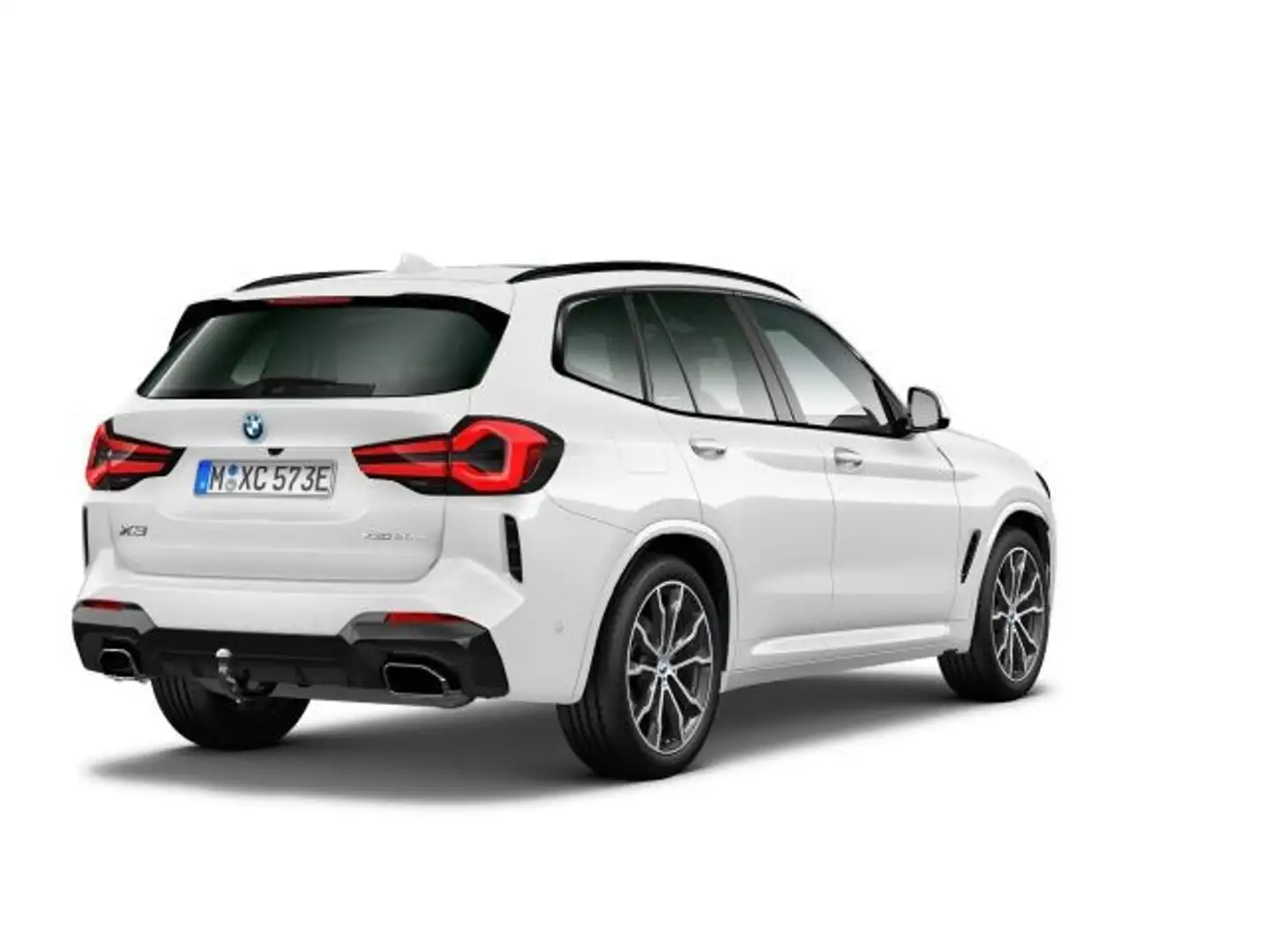 BMW X3 xDrive30e M Sportpaket Sport Aut. Panorama Weiß - 2