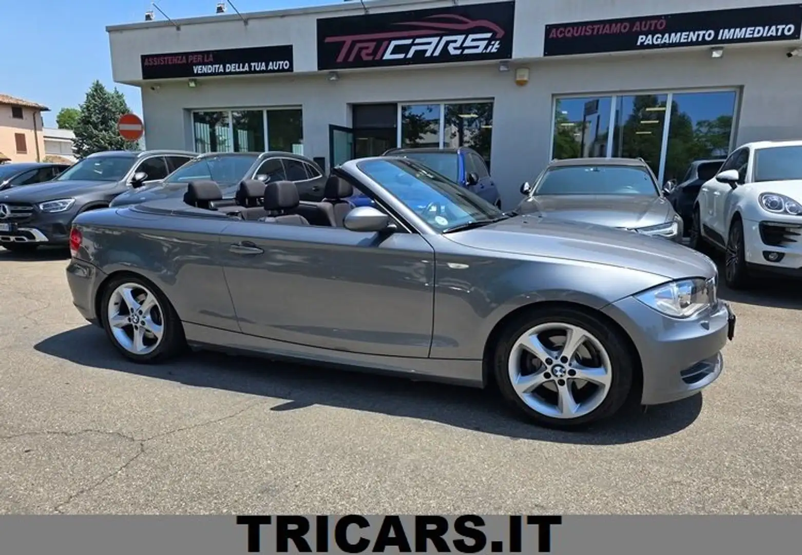 BMW 118 d Cabrio 2.0 PERMUTE Grigio - 1