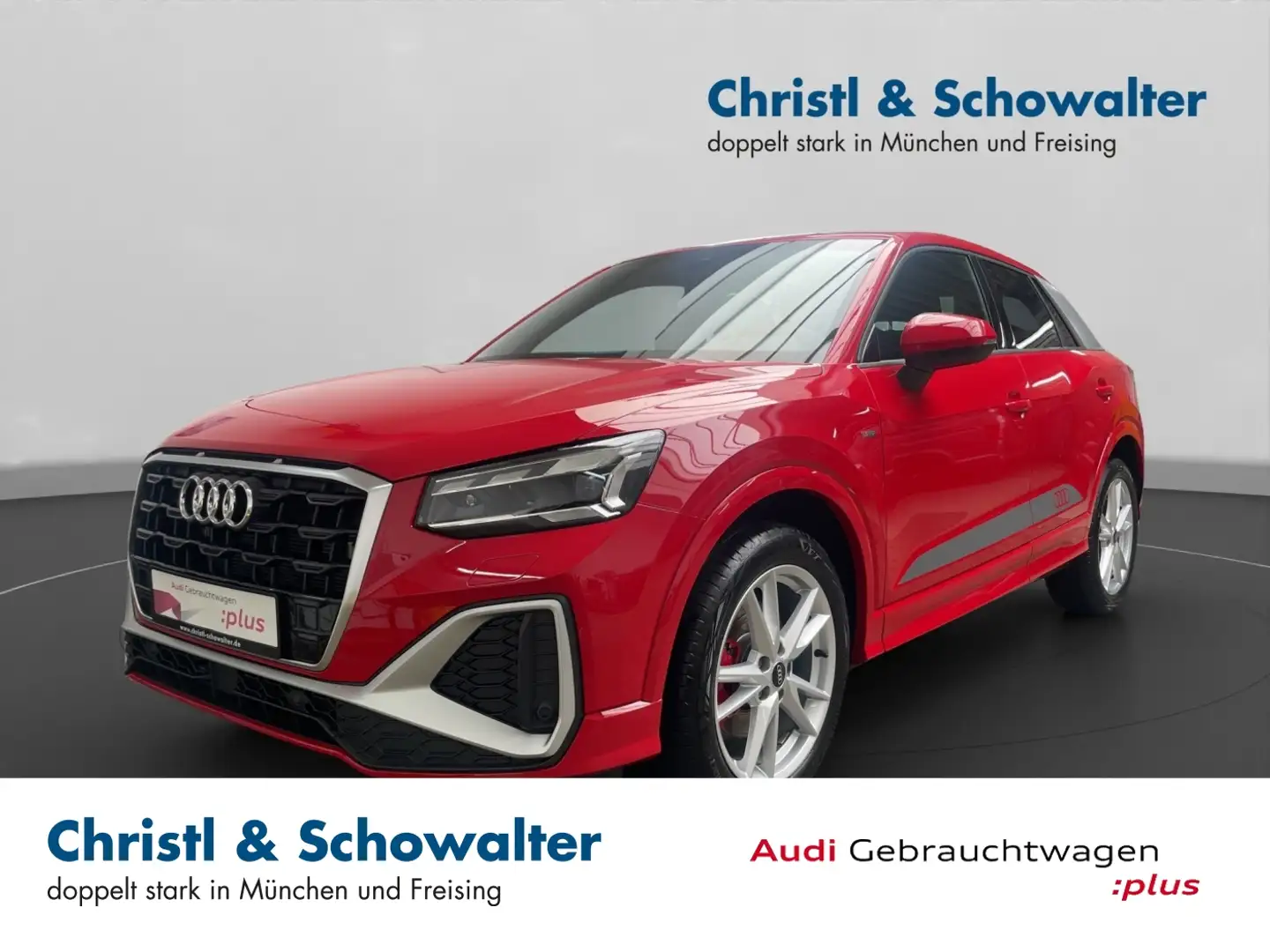 Audi Q2 35TFSI S tronic S line AHK MATRIX VIRTUAL ACC Rot - 1