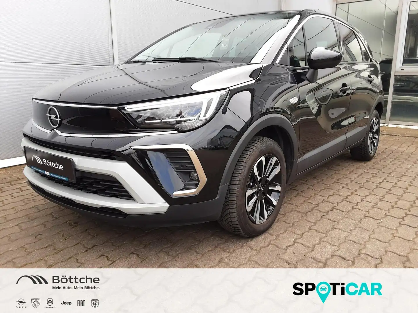 Opel Crossland 1.2 Elegance Paket AT/Allw/LED/Shz/180°Kamera/Klim Noir - 1