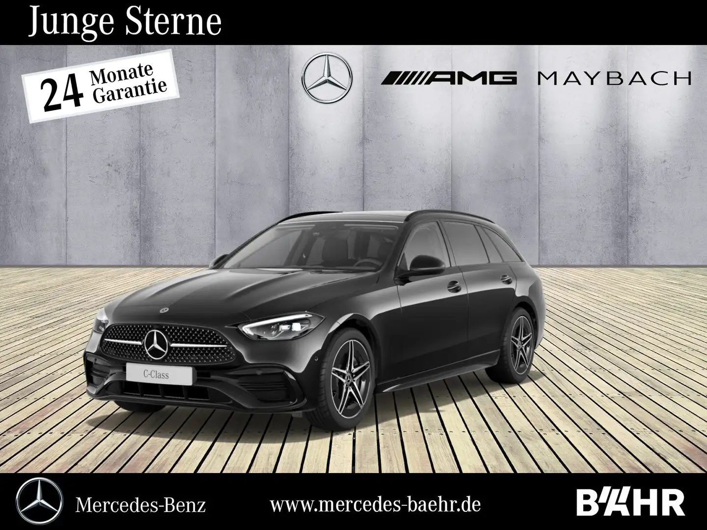 Mercedes-Benz C 180 C 180 T-Modell AMG+Night/MBUX-Navi/LED/Pano/RFK Negro - 1