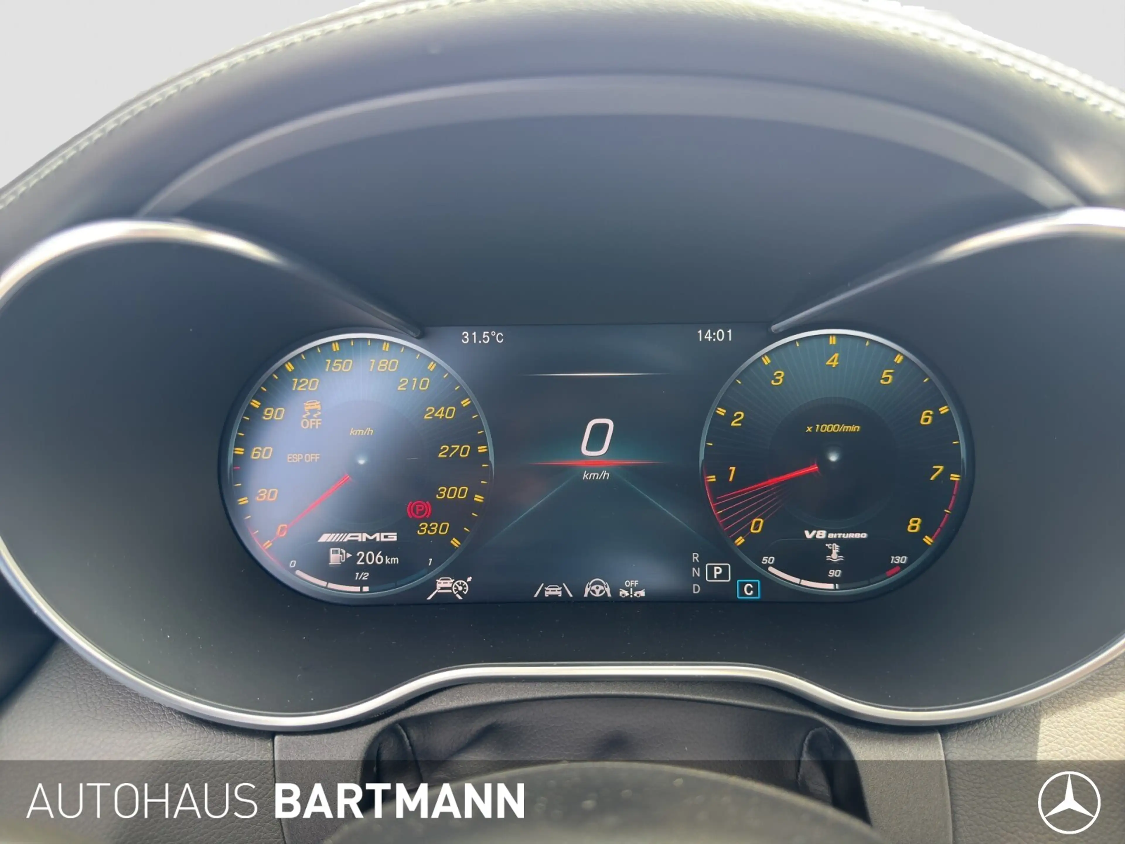 Mercedes-Benz C 63 AMG C 63S T DRIVERS-P+SPERRD DISTR+360°+MULTI+HEADuP — photo 13