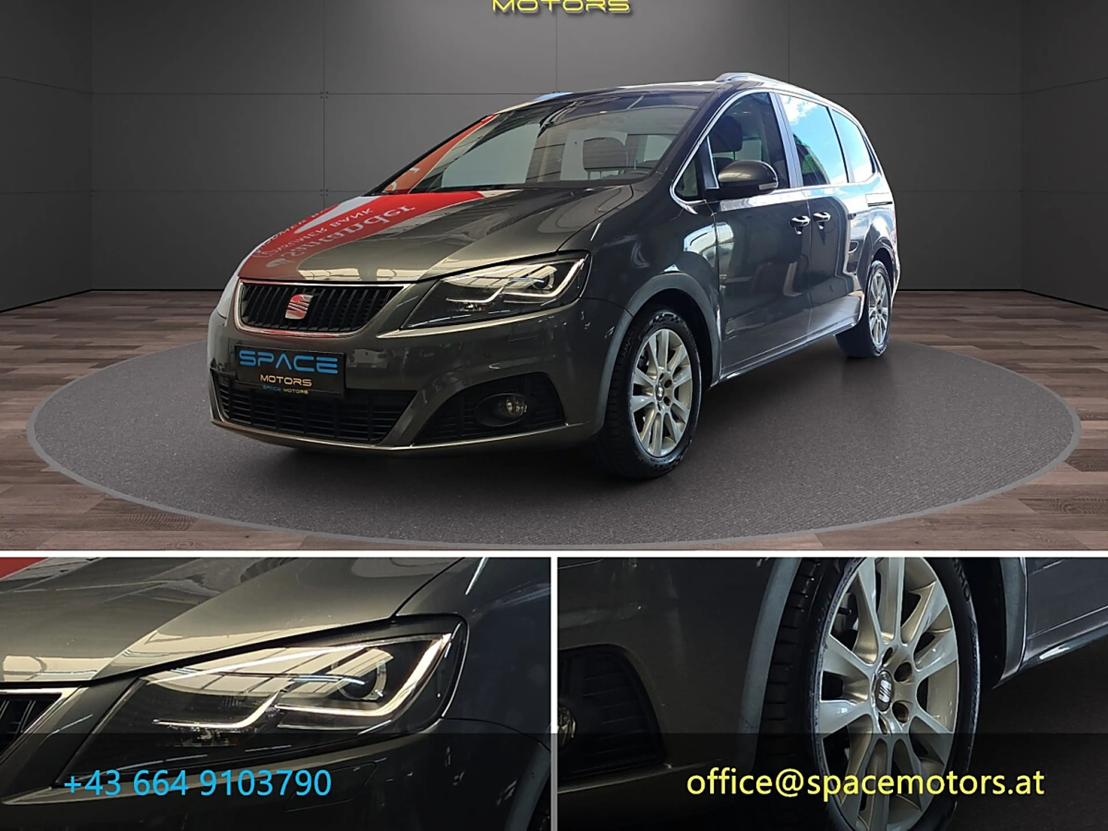 SEAT Alhambra Style 2,0 TDI CR 4WD DPF — photo 12