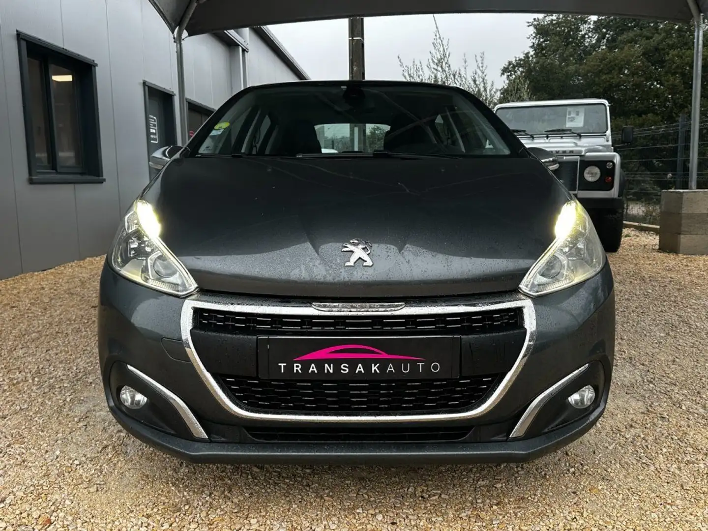 Peugeot 208 1.6 BlueHDi 100ch BVM5 Allure / CarPlay / Radar AR / GPS Gris - 2
