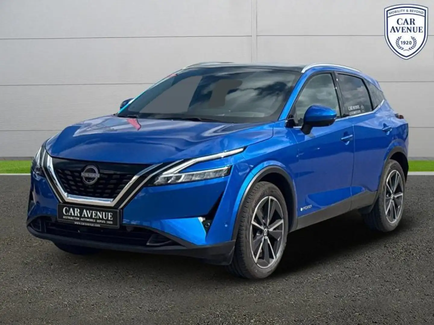 Nissan Qashqai TEKNA Bleu - 1