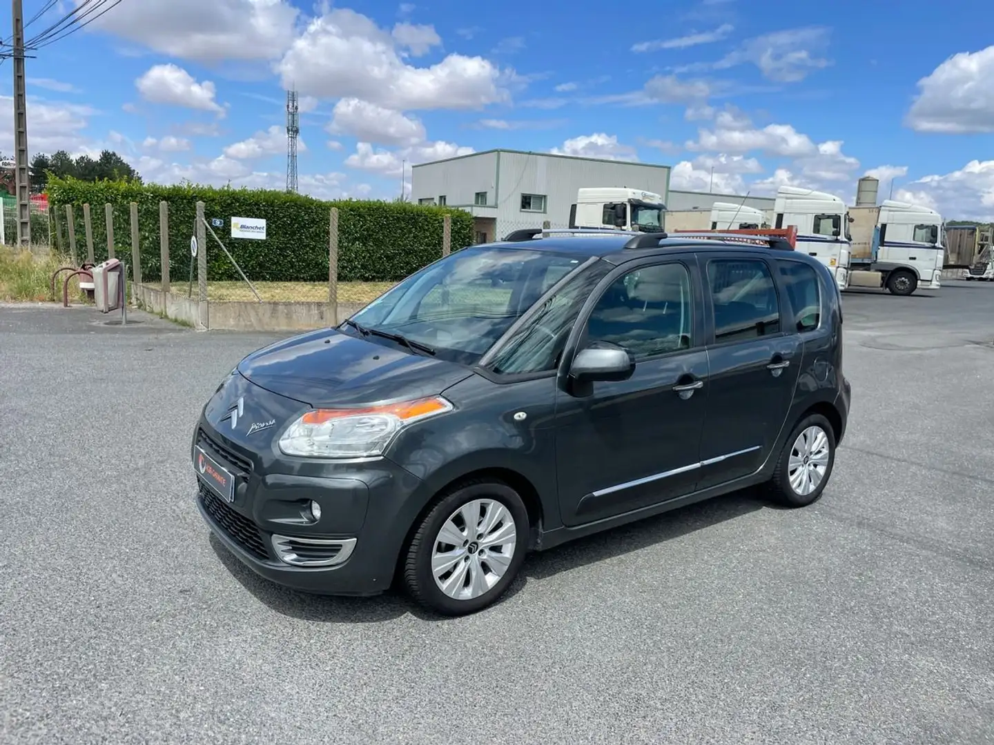 Citroen C3 EXCLUSIVE CT OK 1.6 HDI 92 CV GARANTIE 12 MOIS Gris - 1