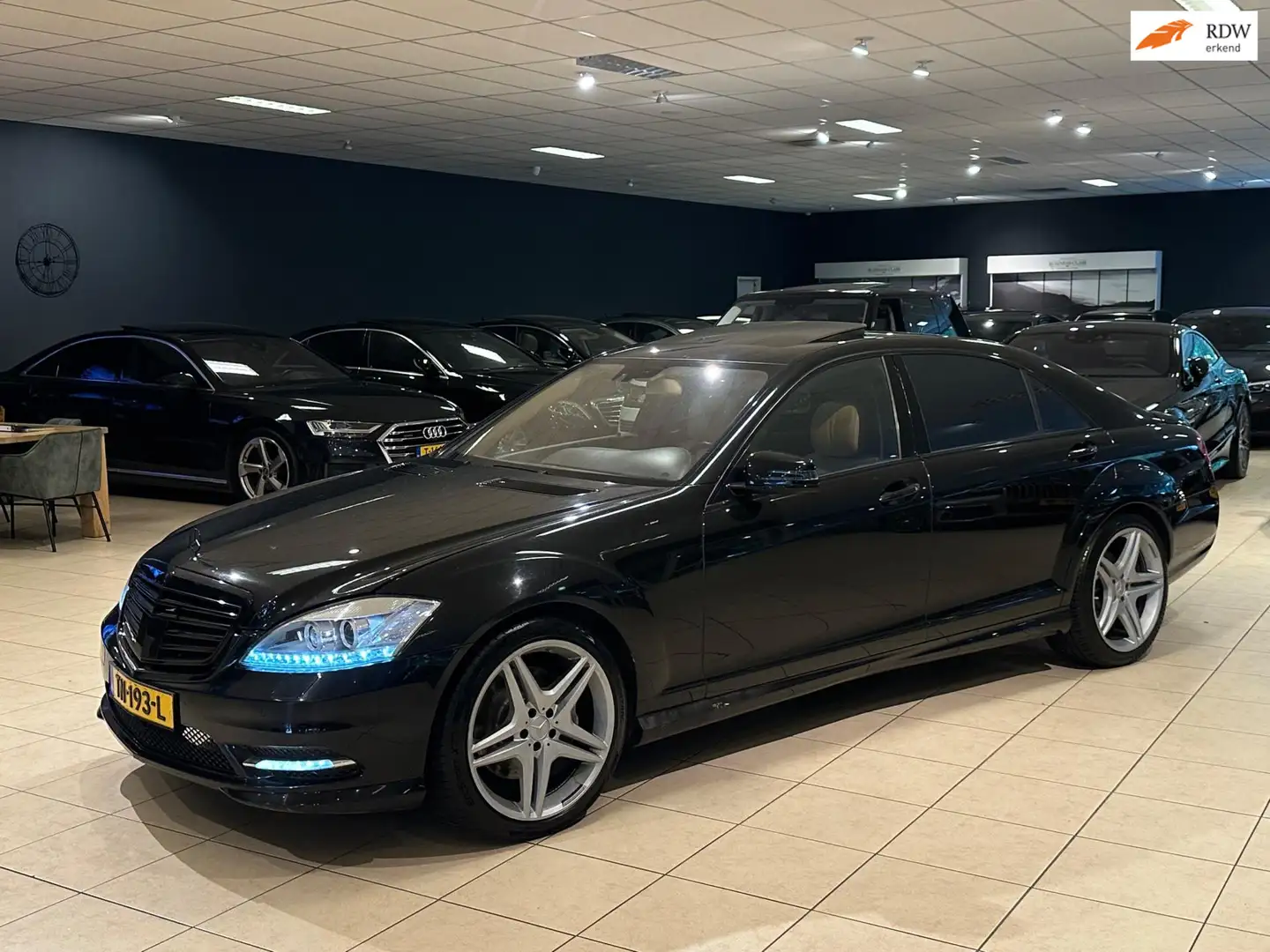 Mercedes-Benz S 450 S450 4-Matic Lang DESIGNO|AMG|FACELIFT|SCHADE!! Zwart - 1
