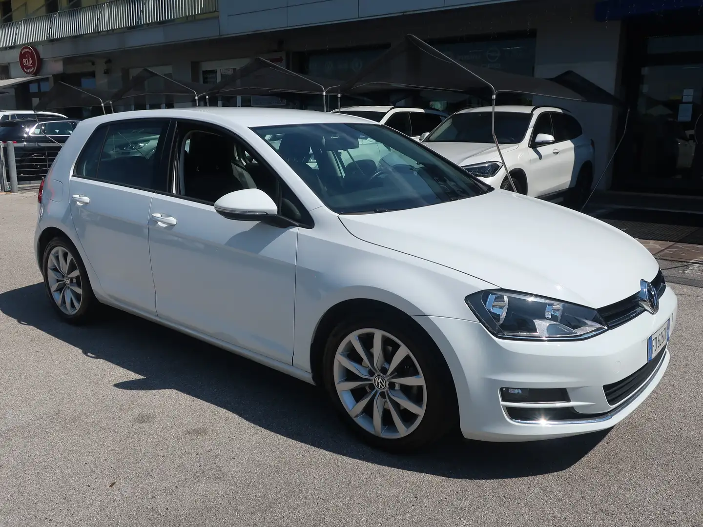 Volkswagen Golf Golf VII 2013 5p 1.4 tsi Highline 125cv E6 Bianco - 2