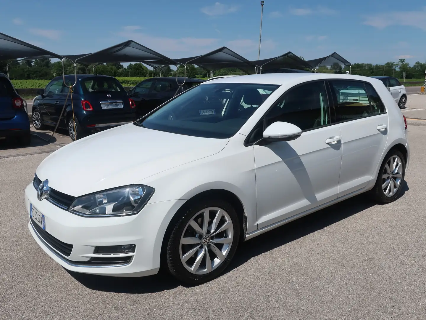Volkswagen Golf Golf VII 2013 5p 1.4 tsi Highline 125cv E6 Bianco - 1