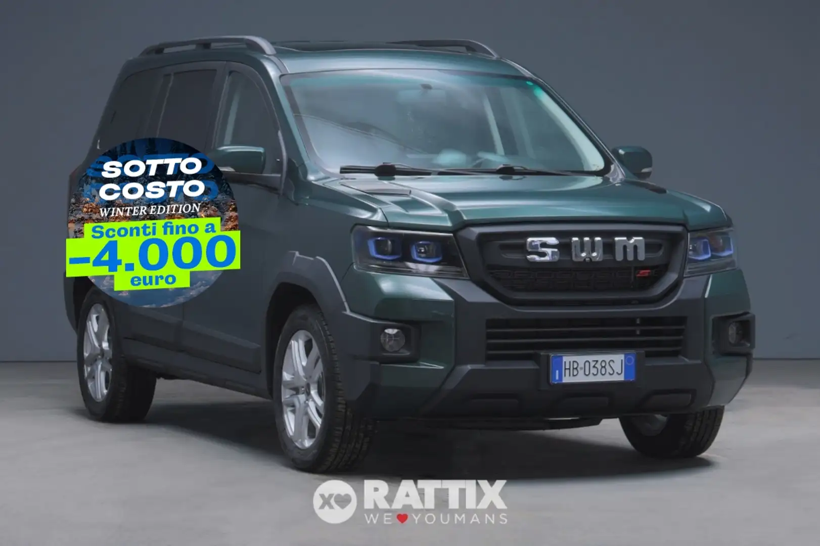 SWM G03F 1.5 110CV + tetto apribile Grün - 1