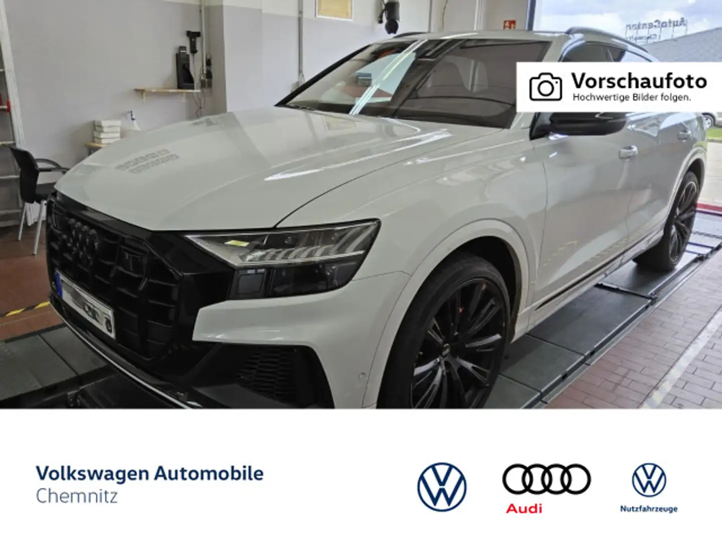 Audi SQ8 4.0 TFSI quattro Panorama Head-up B&O Matrix Weiß - 1