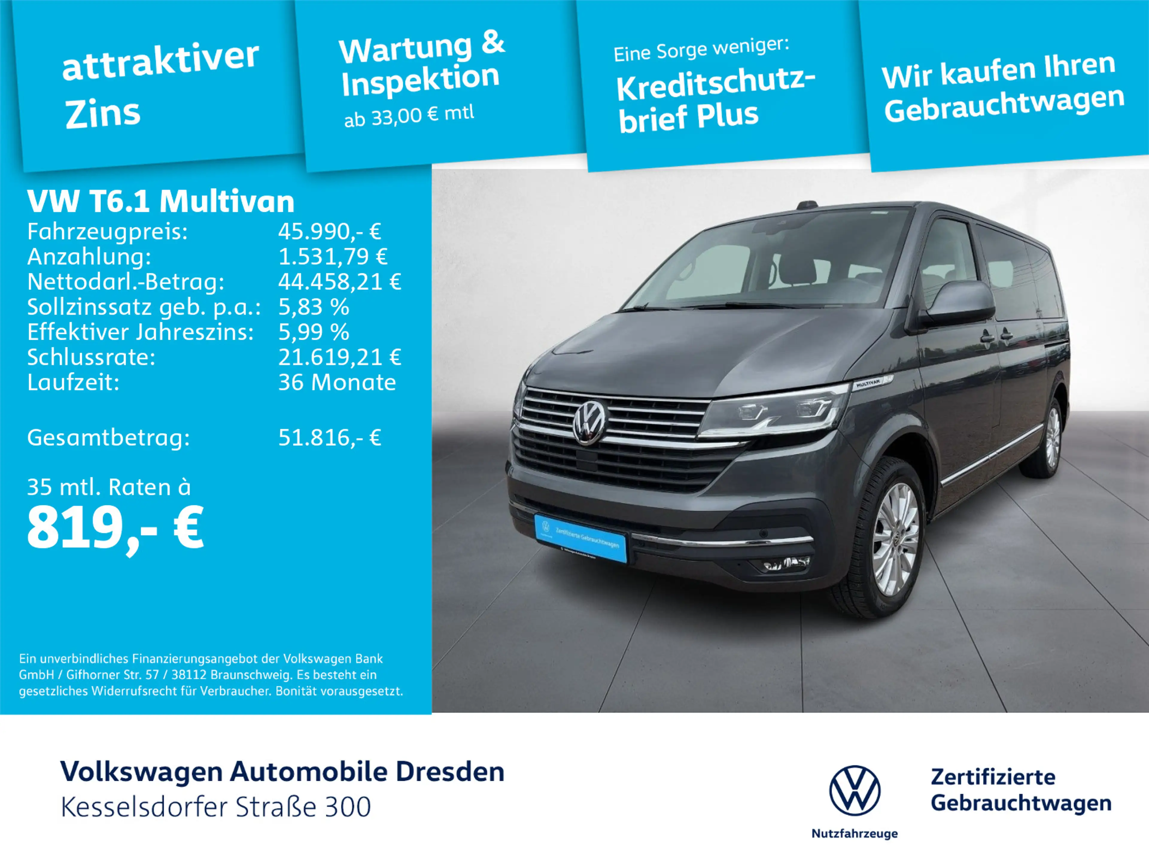 Volkswagen T6.1 Multivan Comfortline — photo 2