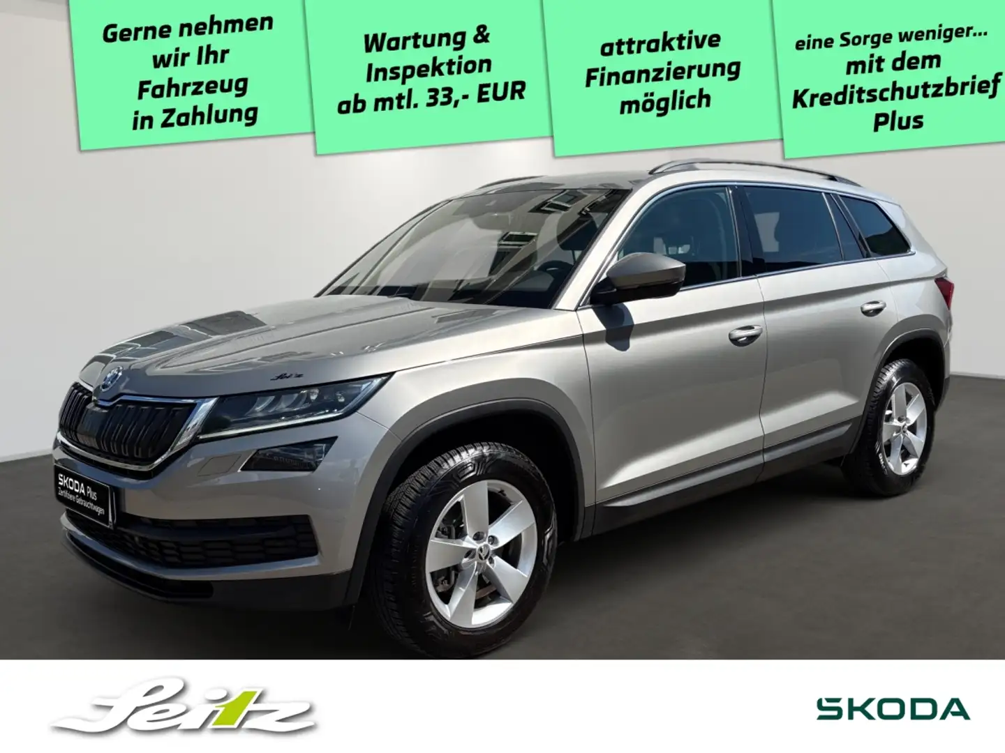 Skoda Kodiaq 1.4 TSI 4x4 Ambition *AHK*KAMERA*NAVI*LED* Beige - 1