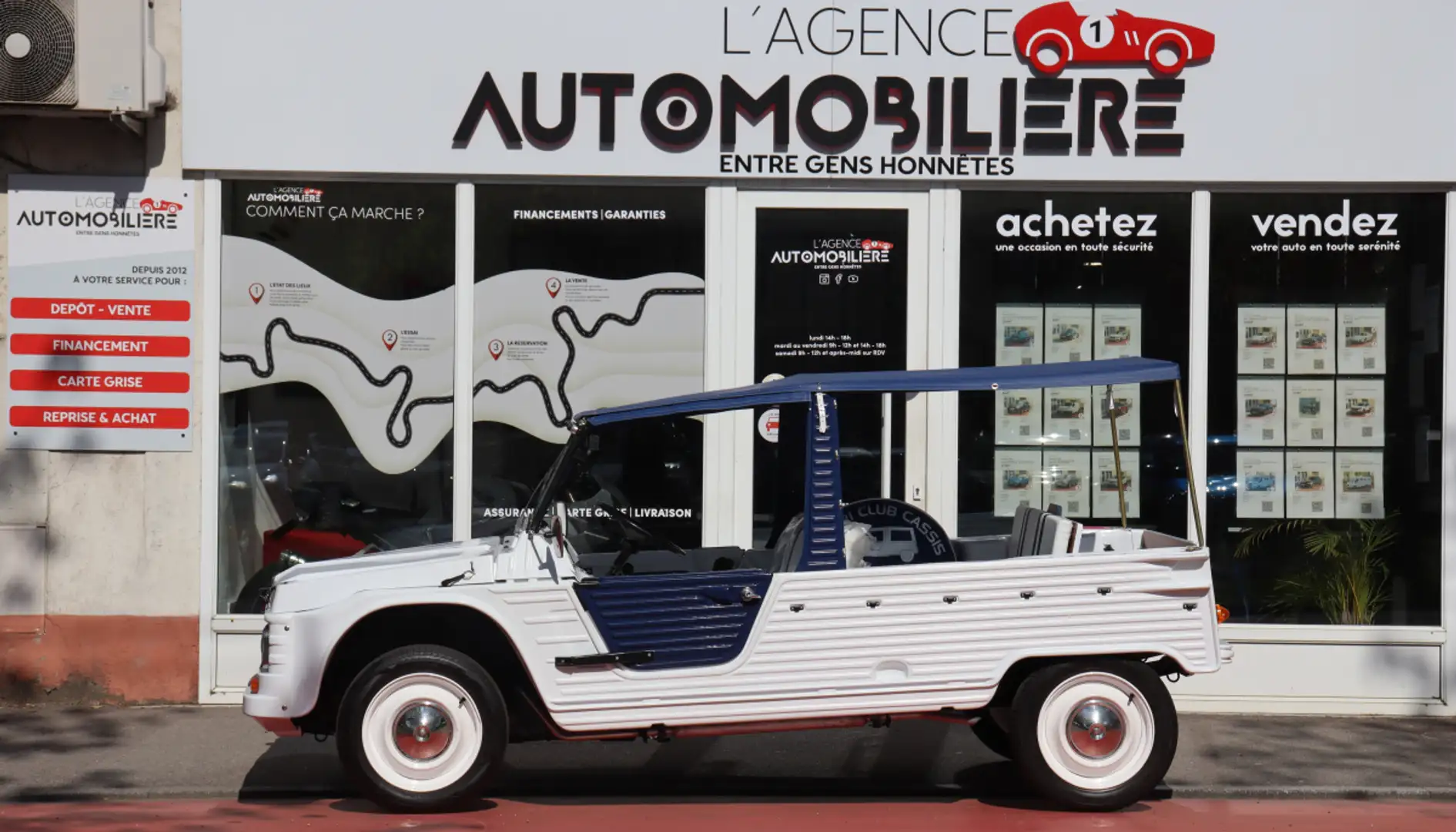 Citroen 4 Places Style Azur (CG Collection, Restauration c Білий - 2