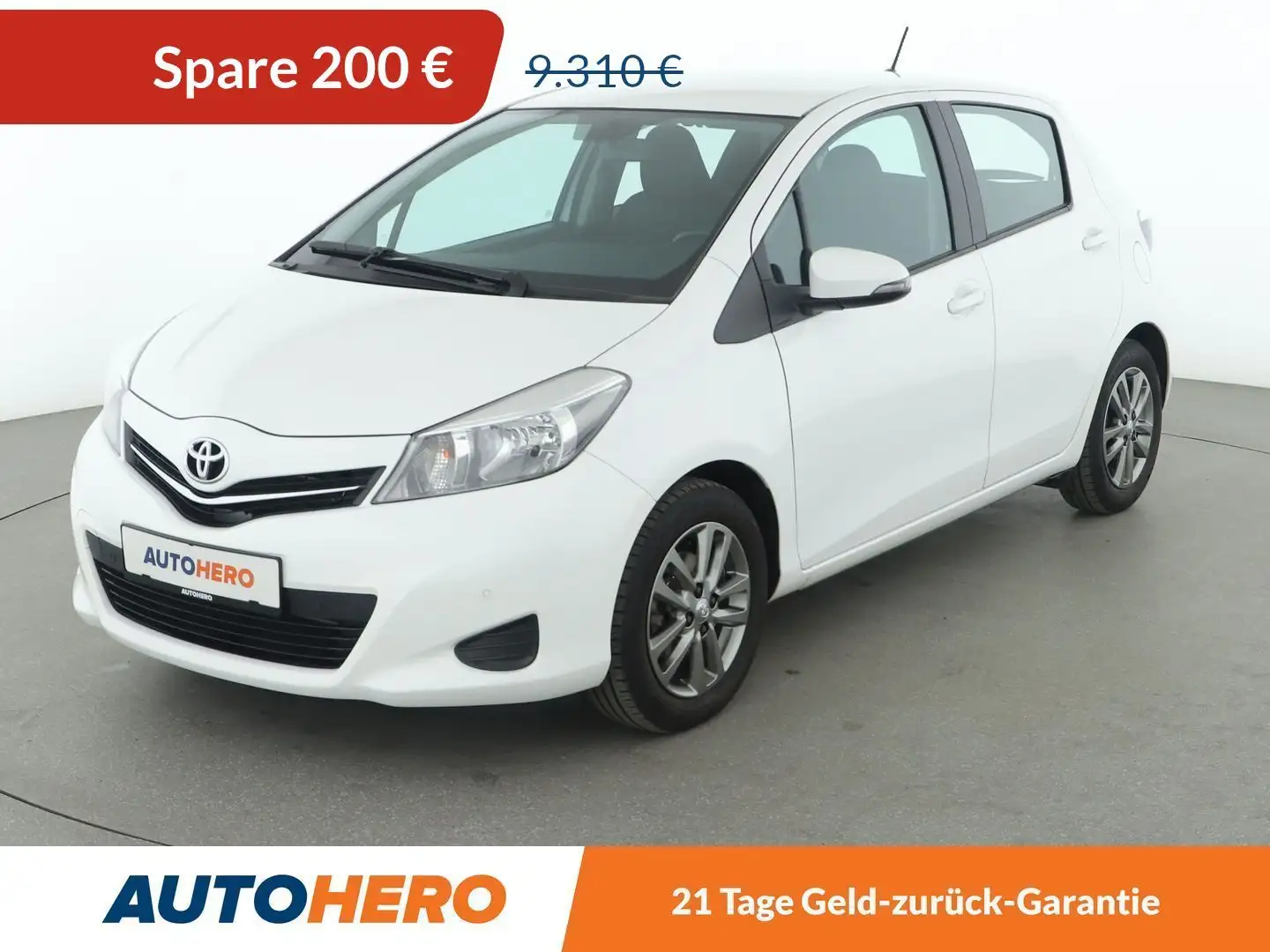 Toyota Yaris 1.33 Dual VVT-i Edition 2014*CAM*PDC*AHK*KLIMA* Weiß - 1