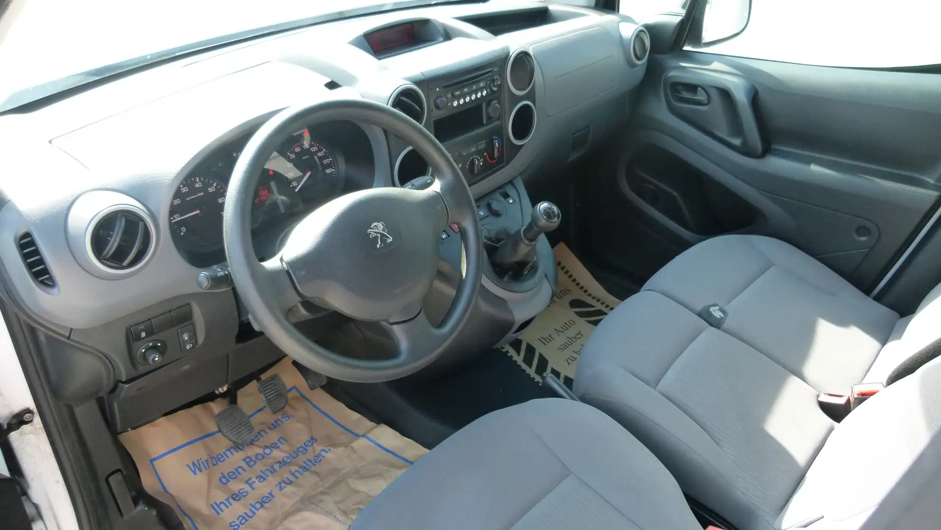 Peugeot Partner L1 1,6 HDi *AHK*TEMPOMAT*KLIMA*MwSt.* Blanc - 2