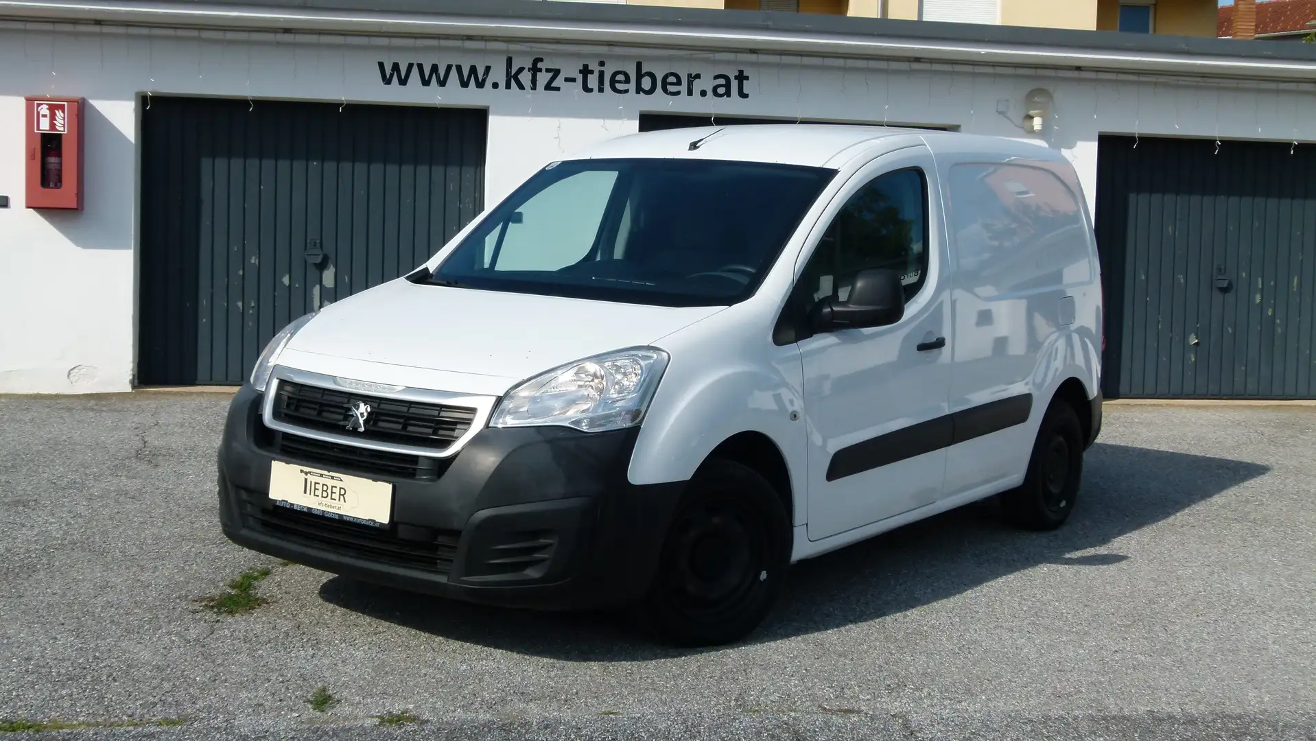 Peugeot Partner L1 1,6 HDi *AHK*TEMPOMAT*KLIMA*MwSt.* Blanc - 1