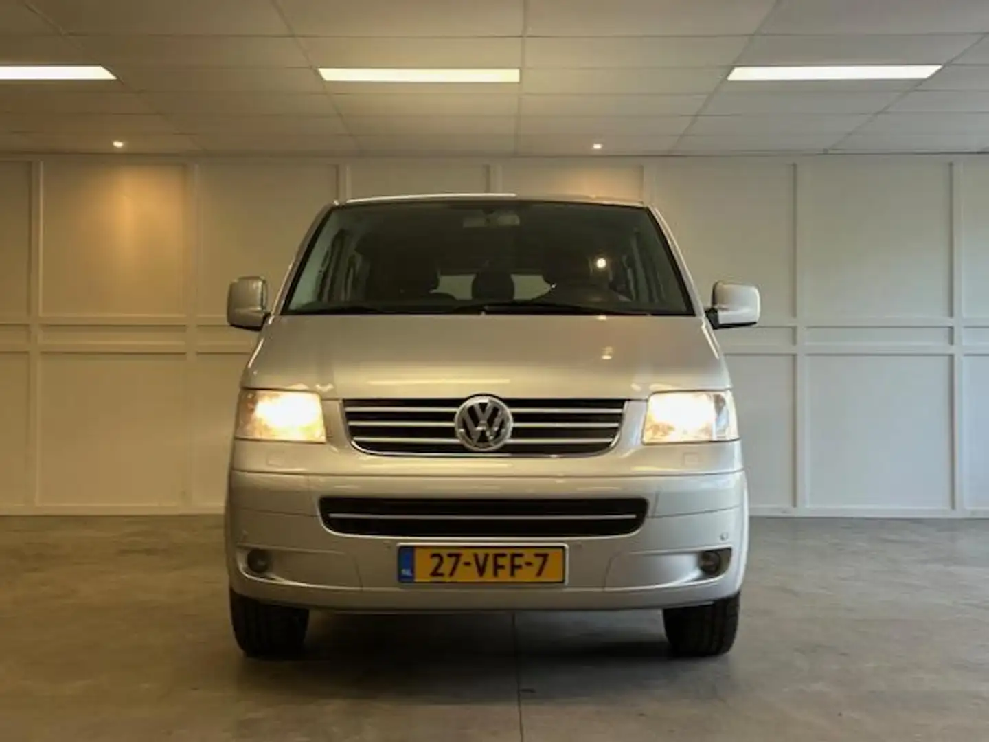 Volkswagen Transporter 2.5 TDI 4x4 2007 Airco Cruise Dubbele Cabine Zilver - 2