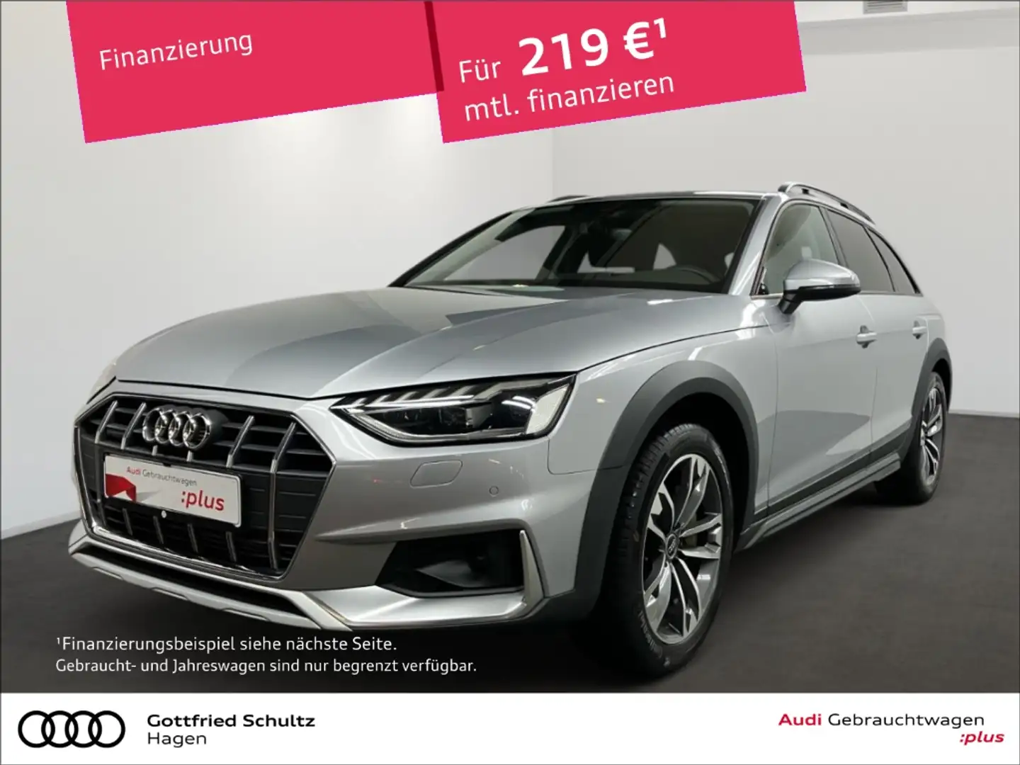 Audi A4 allroad 45 TFSI qu. S-tronic MATRIX NAV PAN AHK Silber - 1