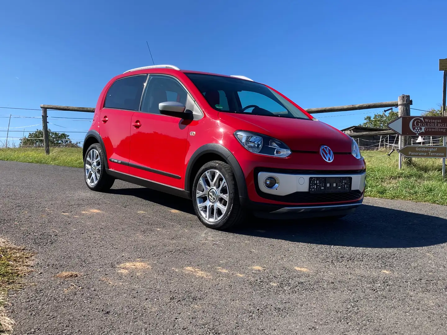 Volkswagen up! cross up! Navi Scheckheft Rouge - 2