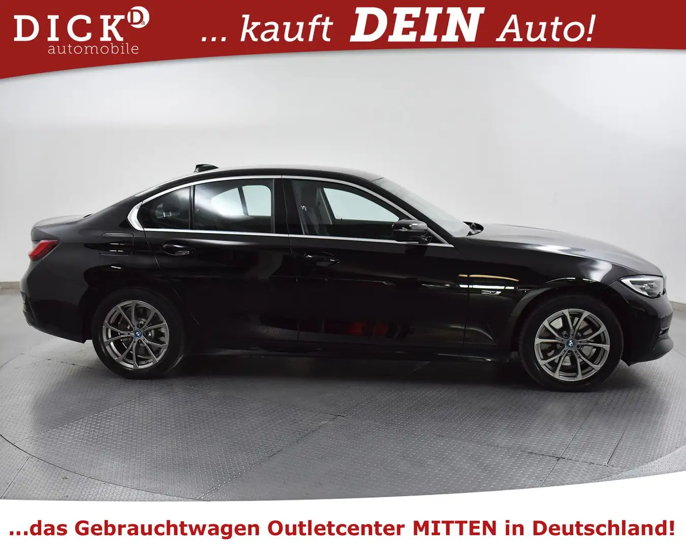 BMW 320 e Aut Sport Line PROF+VIRTUAL+LED+DAB+LEDER+M Black - 2