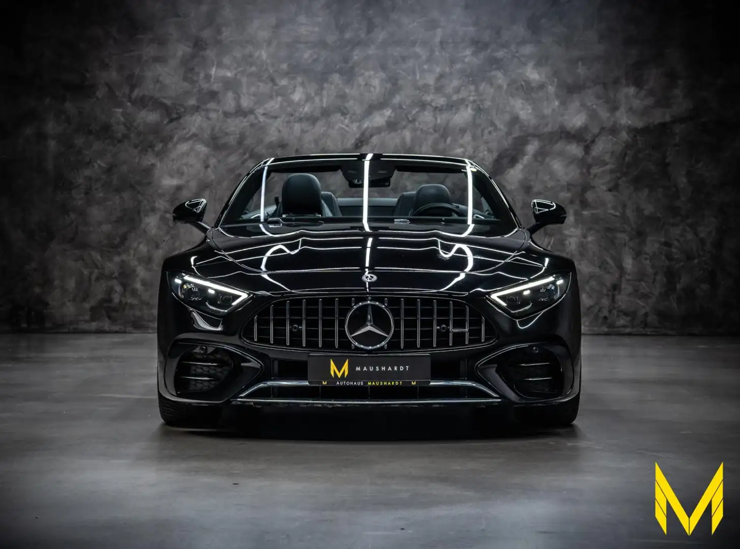 Mercedes-Benz SL 43 AMG PREMIUM+|V8|HAL|DIS|DiLi|HUD|SiKLi|BUR Noir - 2